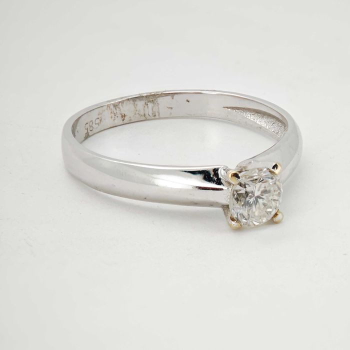 Inel 14k diamant natural 0.56ct