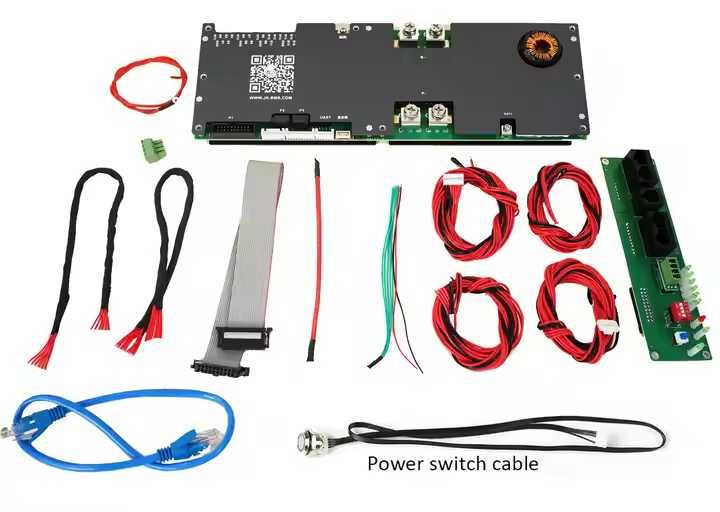 JK Inverter BMS V19  200 ahLIfepo4,li on comunicatie+ LCD V19