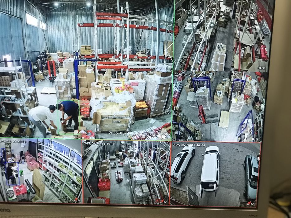 Установка камер видеонаблюдение