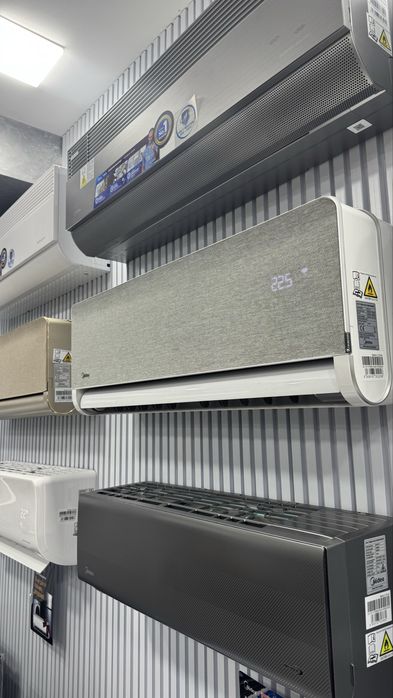 Кондиционер Midea Lotus Silver 18 Inverter Quattro. Официальный дилер!