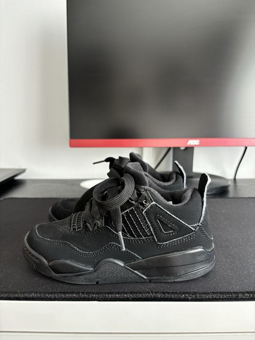 Jordan 4 Black Cat Kids