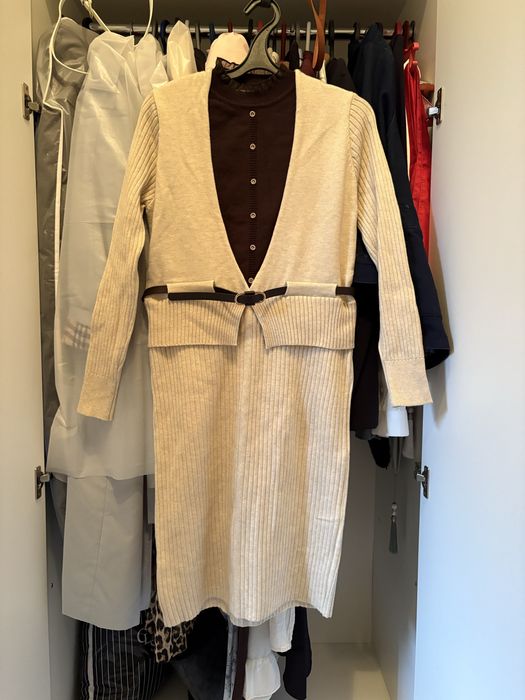 Трикотажное платье