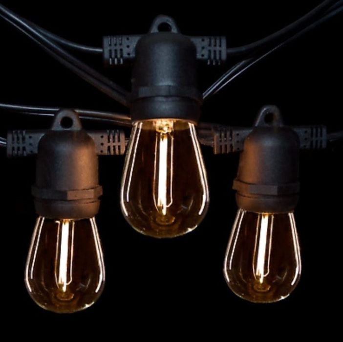 Водоустойчив гирлянд за външно осветление с 10 бр . лед крушки