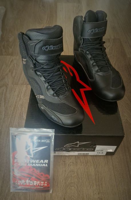 Мото боти ALPINESTARS Faster-3 Rideknit BLACK