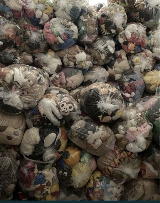 Jucării din pluș kg en-gros sac 10 kg