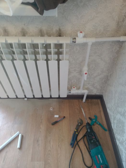 Отопление монтаж и демонтаж