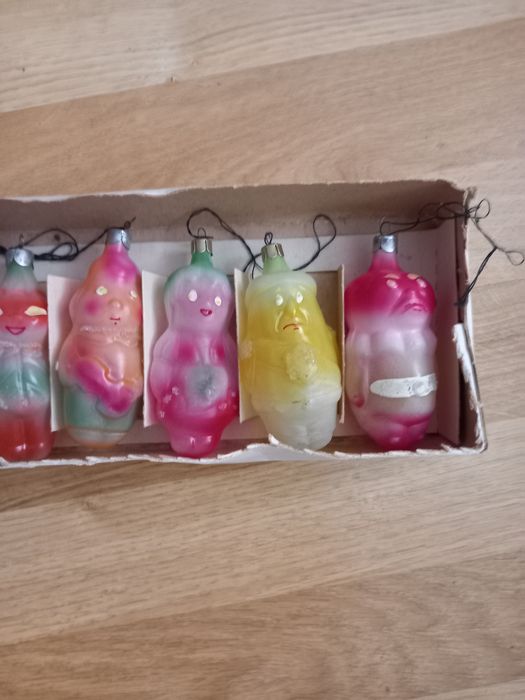 Игрушки новогодние советского производства