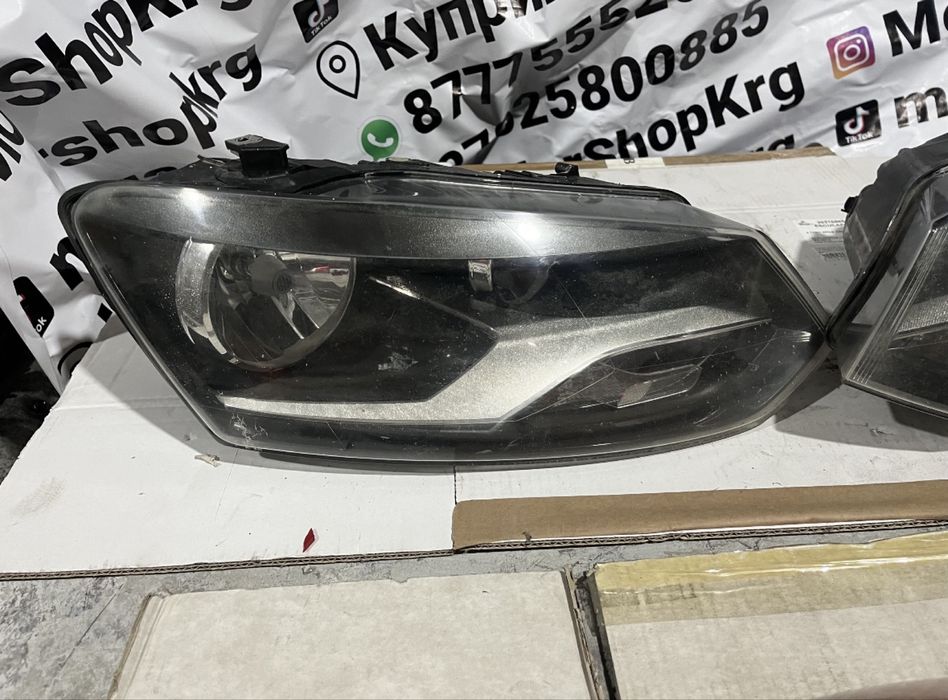 Фары передние фольксваген поло
