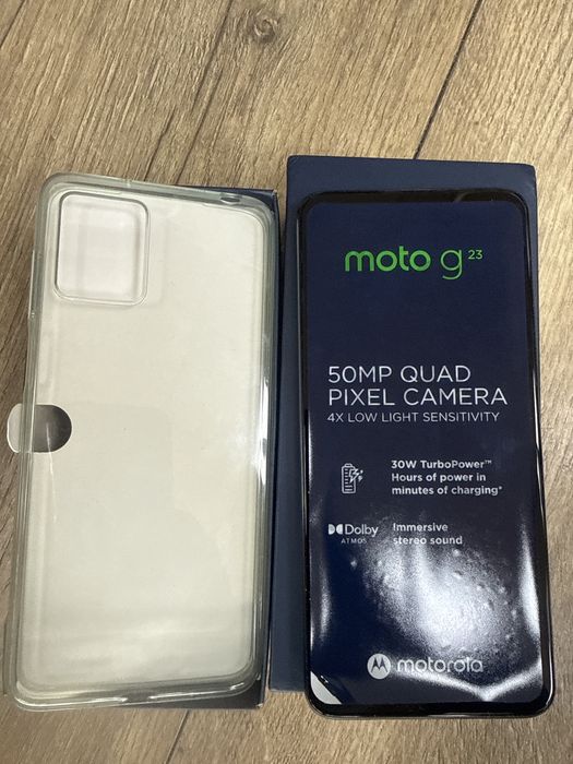 Motorola g23 8/128gb charcoal Нов!