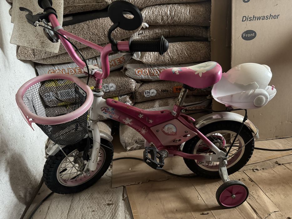 Детско колело със спомагателни гуми