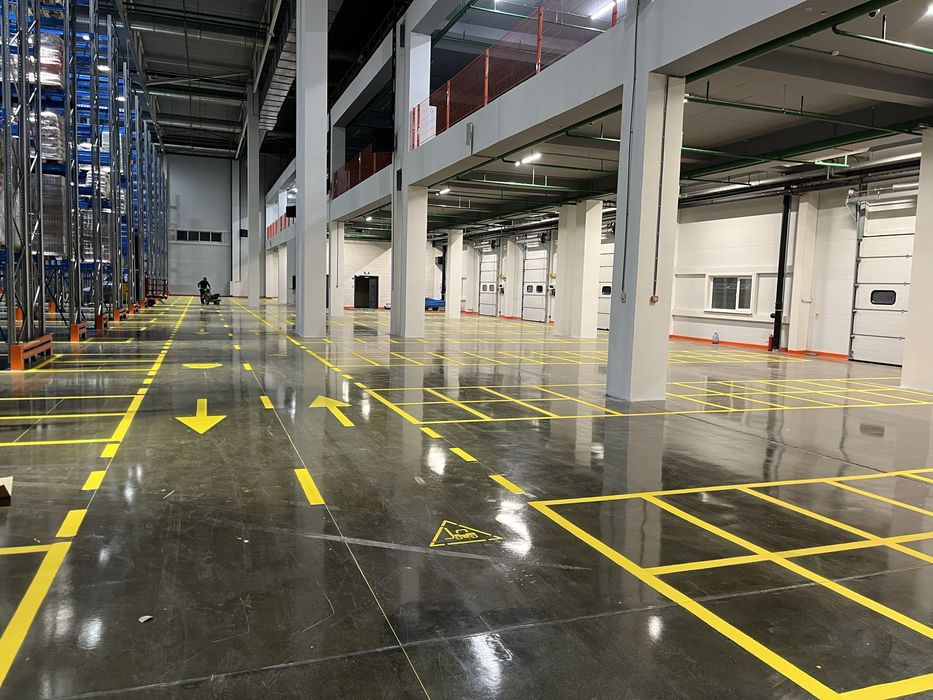 Разметка дорог,покраска