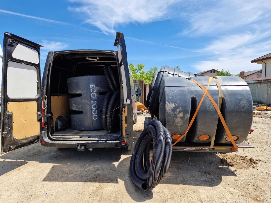 Fosa ecologica tricamerala - vidanjare la 2 ani