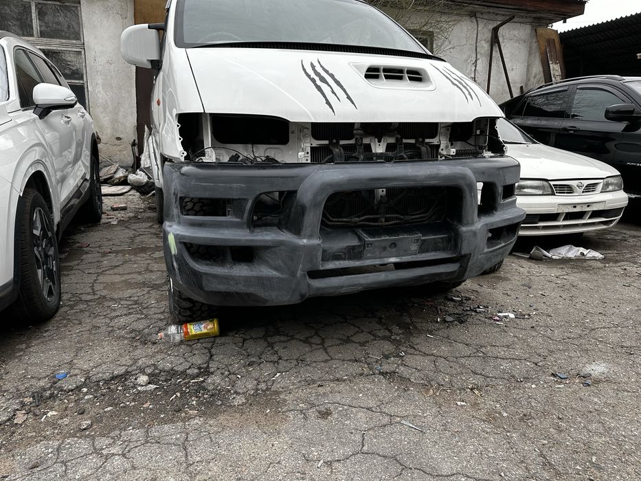 Delica рестайлинговый бампер