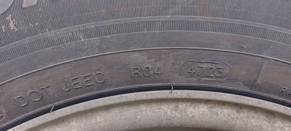 Set jante aliaj+cauciucuri de vara Dot 2023(225/70R16)