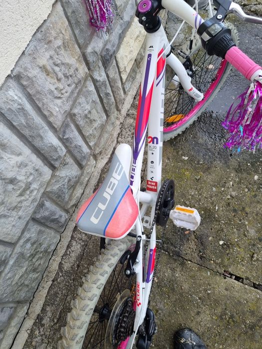 Bicicleta cube copii Fetite- 5-9 ani  roti 20