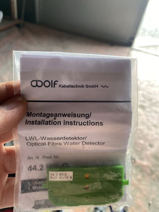 Датчик воды - Optical Fibre Water Detector