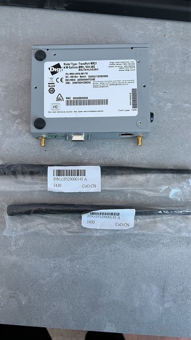 WR21-U81A-DB1-TK Digi TransPort WR21