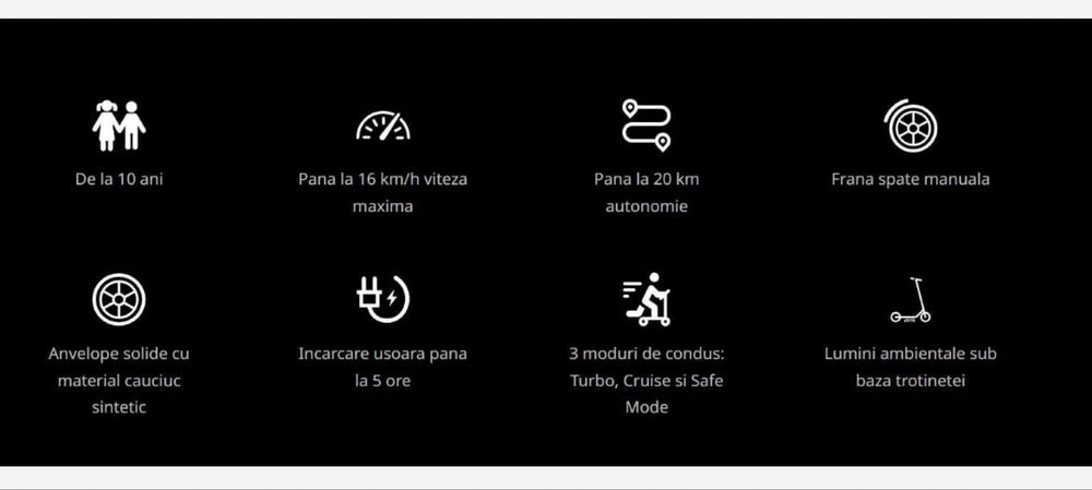 Trotineta electrica ninebot zing C20 copii