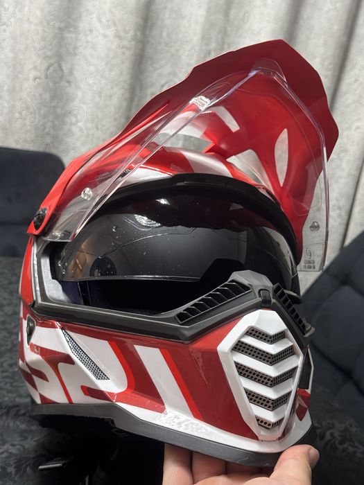 Casca moto enduro ls2 pioneer evo ii