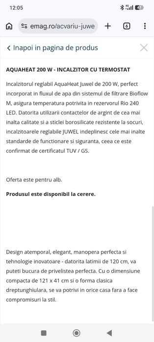 Vând acvariu juwel 240 l