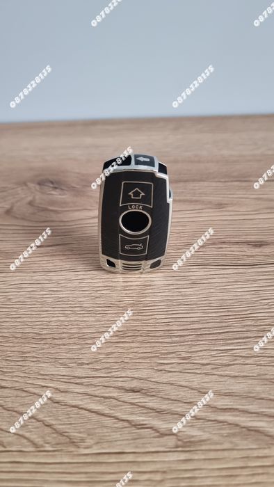 Силиконов кейс калъф за ключ BMW – E серия черен
