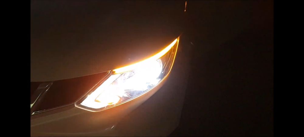 Benzi led drl  faruri semnalizare dinamica secvențiala