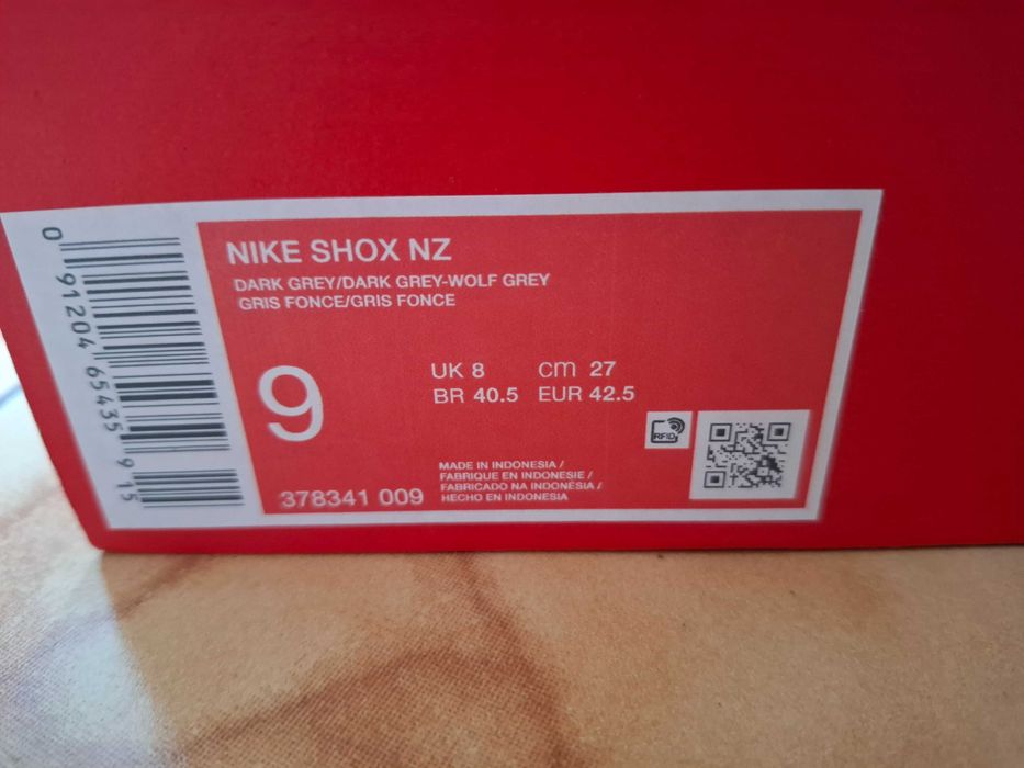 Маратонки Nike Shox 42,5н