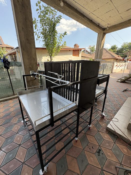Gratar fier cu protap inox (unicat)