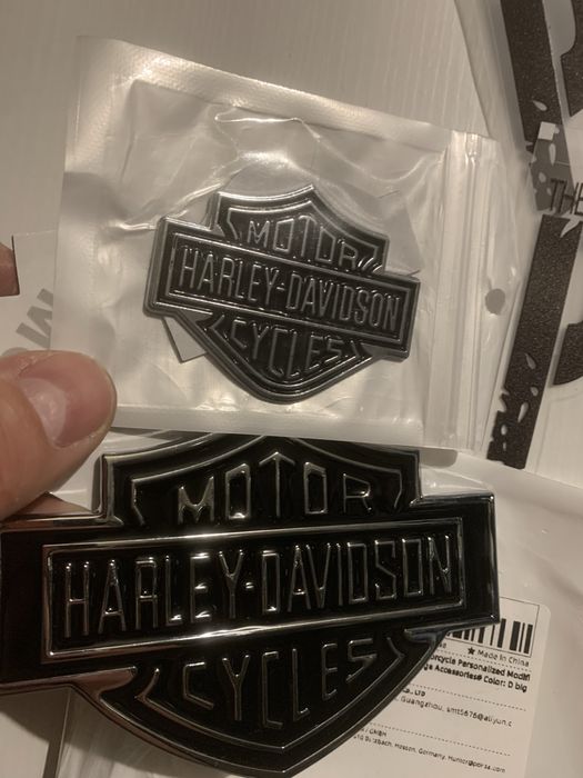 Метални емблеми и стикери Harley-Davidson (чисто нови)
