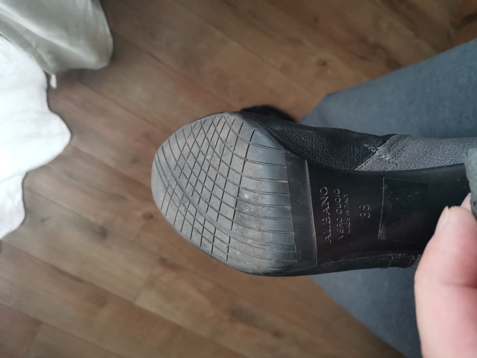 Ghete dama noi piele naturala