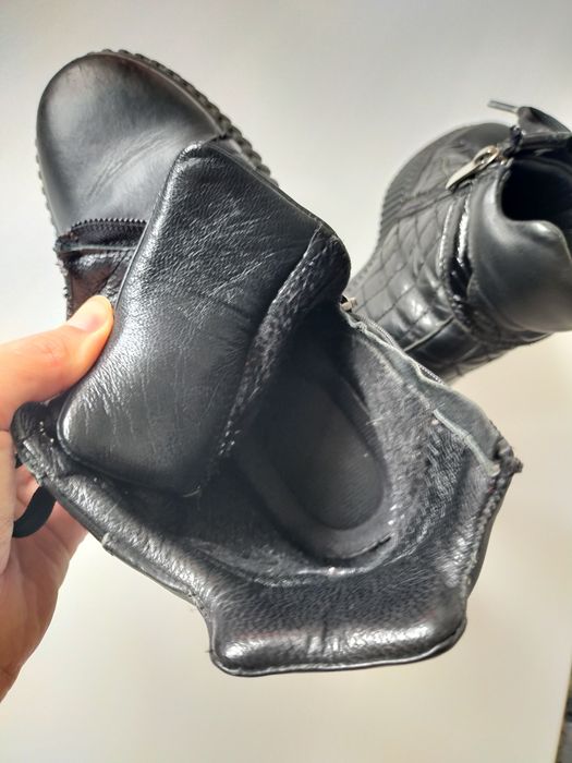 Кожаная обувь на девочку