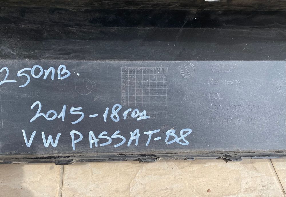 Броня предна задна брони за Фолксваген Пасат Б8 Vw Passat B8