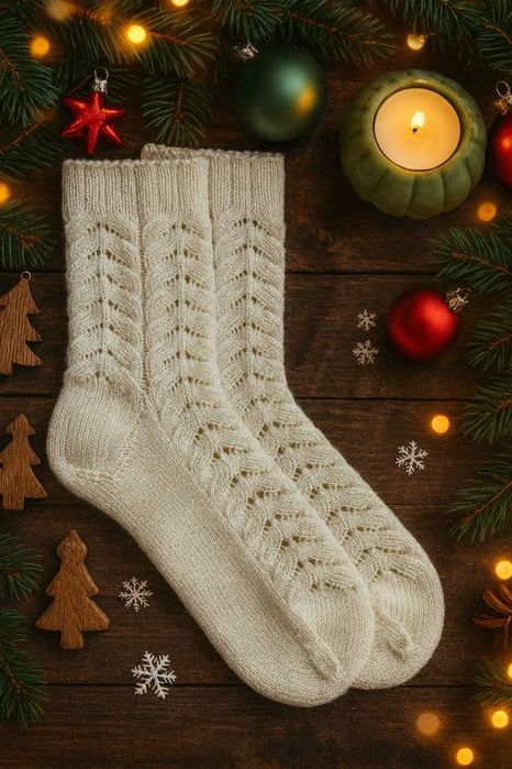 Ръчно плетени чорапи