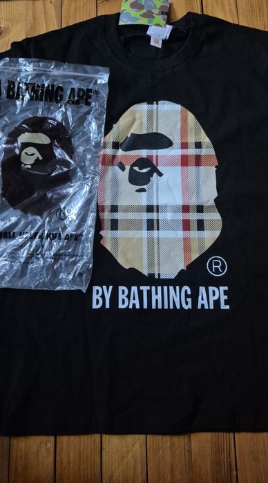 Bape Tee  x Burberry