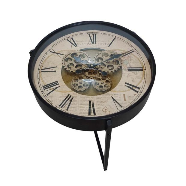 Уникална масичка-часовник