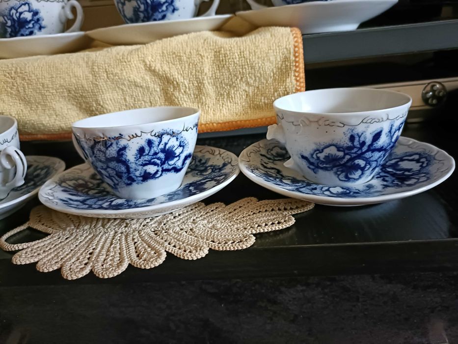 SERVICI CAFEA COBALT Portelan romaneac