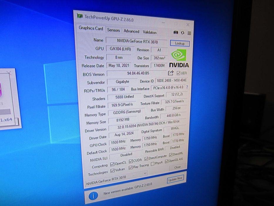 Гейм Ryzen 5 5600, 32GB,  GB  RTX3070,  512GB NVMe,  1TВ HD гаранция