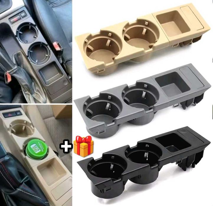 Нова Поставка за чаши за BMW E46 / Cup Holder BMW e46 / БМВ Е46