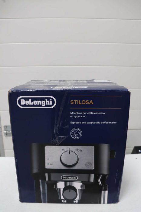 Еспресо машина DE’LONGHI Stilosa EC 260.BK, 15 bar, 1100 W, 1 л, Черен