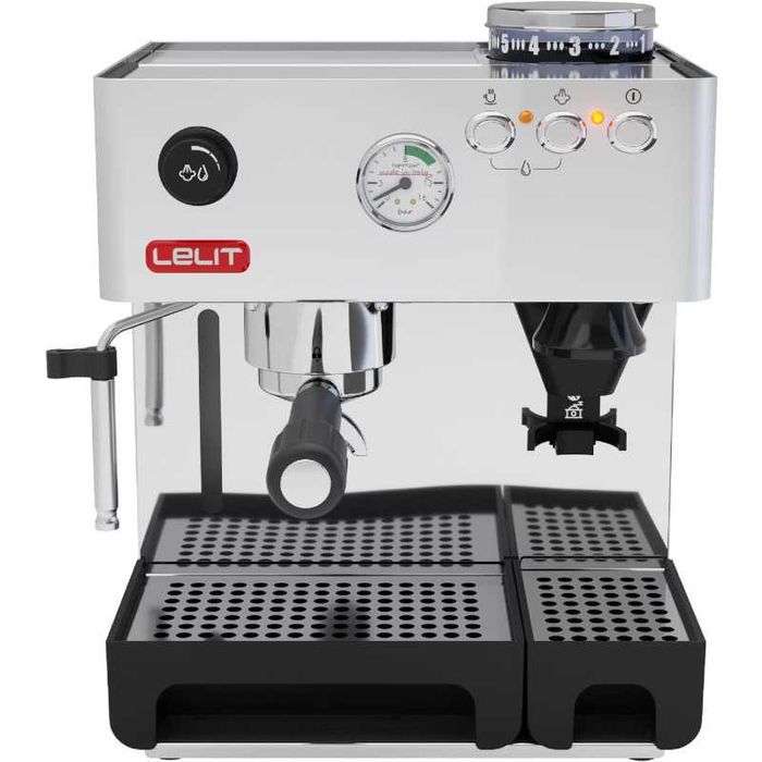 Espressor LELIT manual cu manometru si rasnita PL 42 EM
