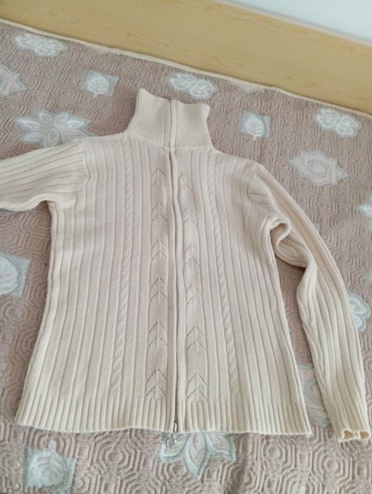 Жилетка, зимна, с дълъг ръкав