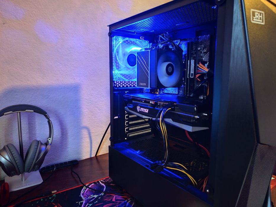 PC Gaming – i3 10100,  RX 6600 XT MSI Gaming X – 16GB RAM – 2  SSD