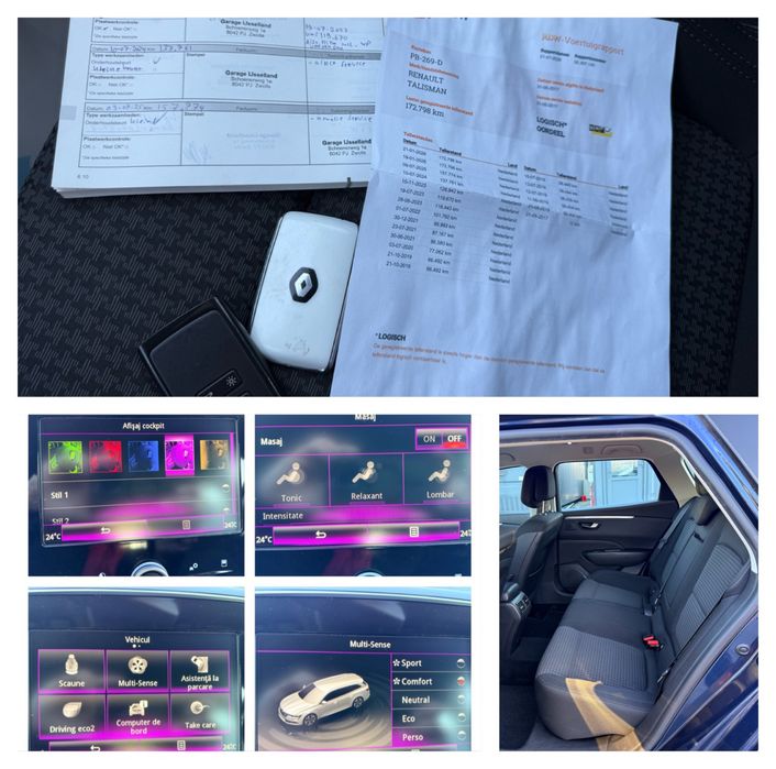 Renault Talisman 1.5 dci 172.000 km ,fabr.2017,Masaj Carte service!