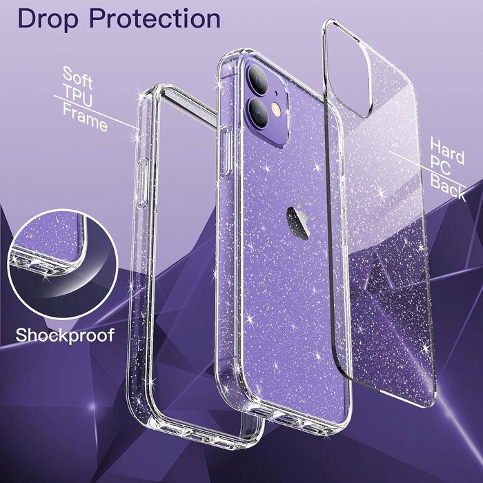 Блестящ Кейс Glitter Case за Apple iPhone 12 Mini