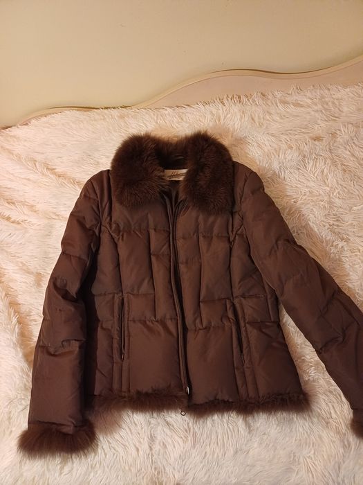 Geaca iarna, dama, puf, blana