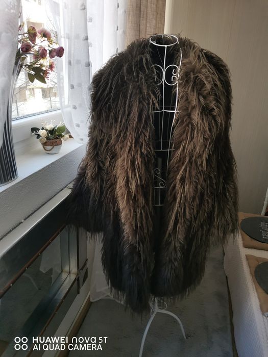 Blană 3/4 maro superbă