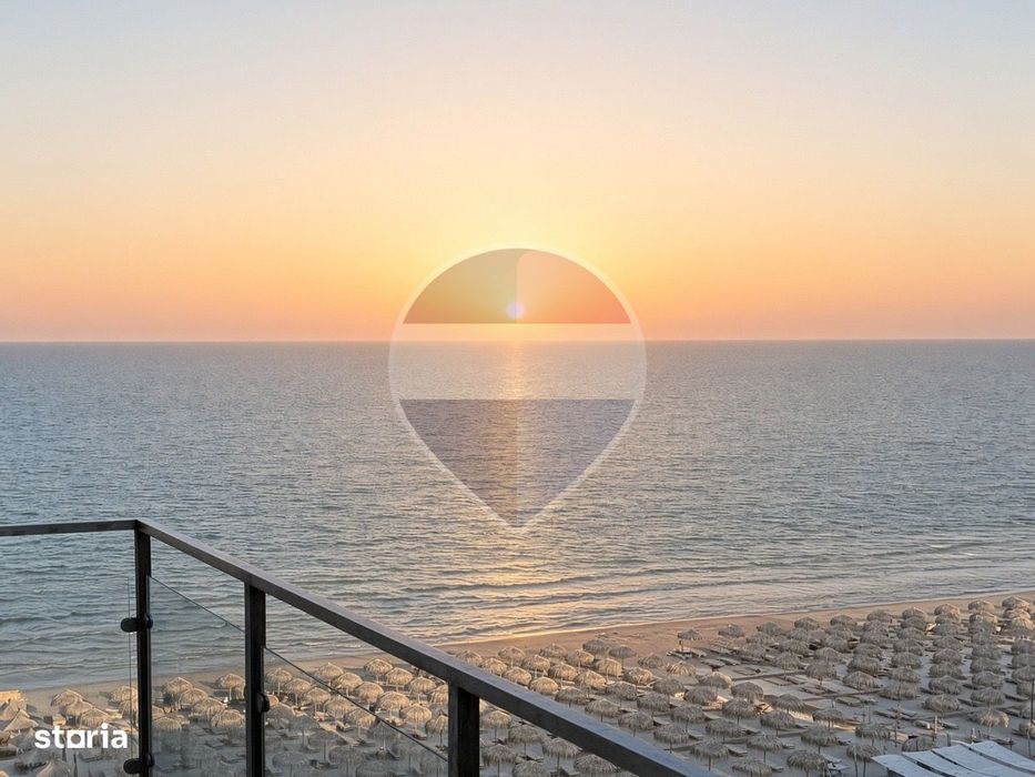 3 camere langa plaja cu parcare | terasa si vedere la mare