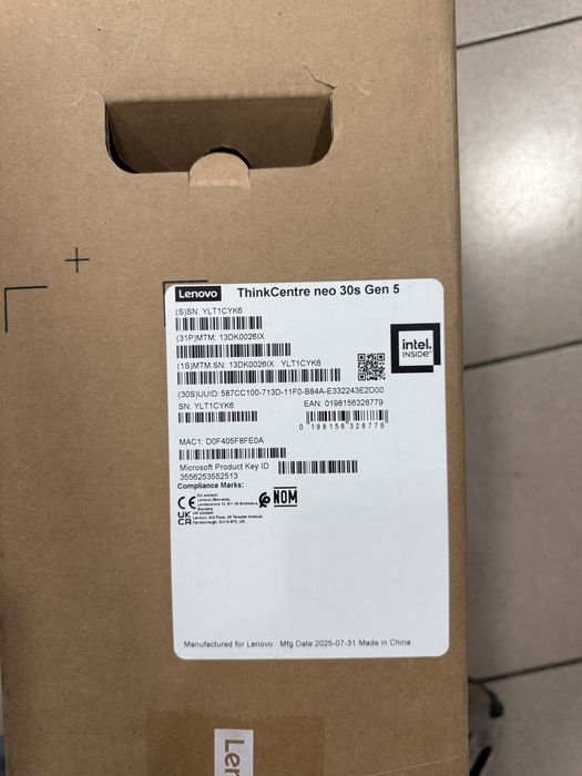 VAnd unitate lenovo neo 30s gen 4 noua i7 13620h