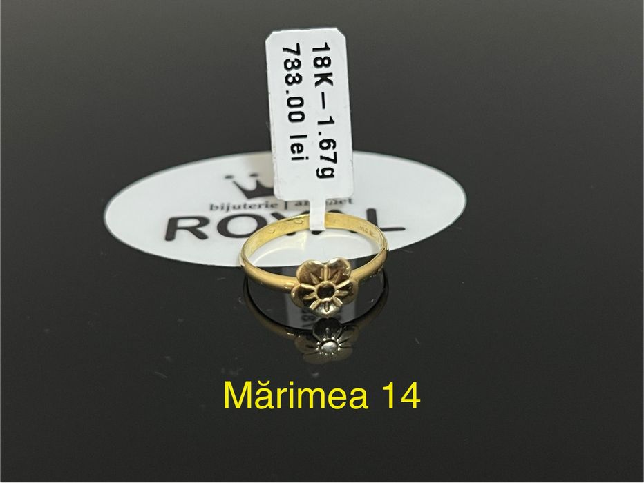 Bijuteria Royal CB : Inel dama aur 18k 1,67gr