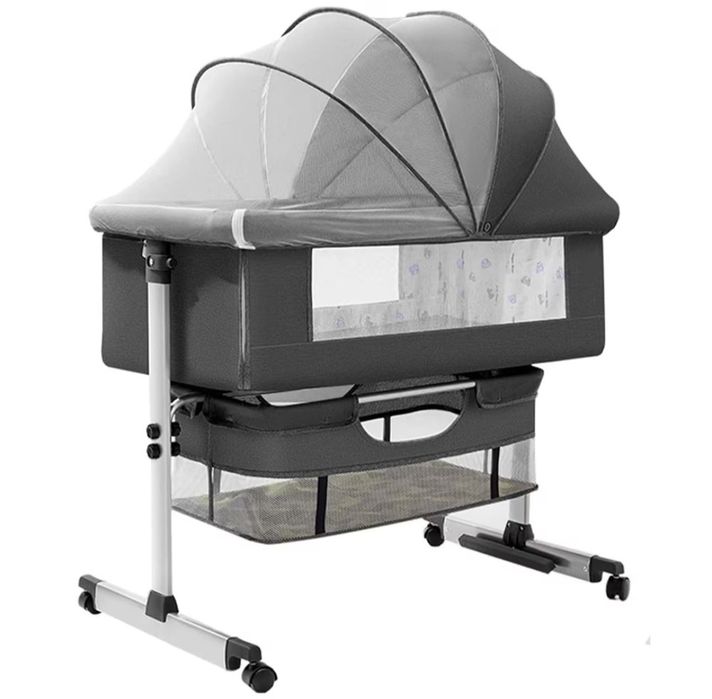 Patut bebelusi 3 in 1 Senmase GRI IN/Otel carbon